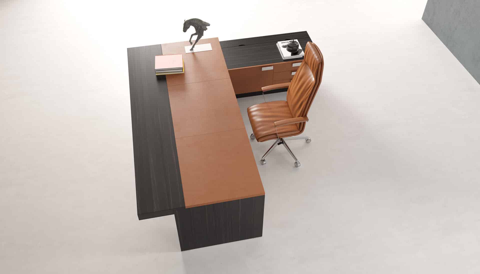 Touring Presidential Desk. BOS1964 executive furniture