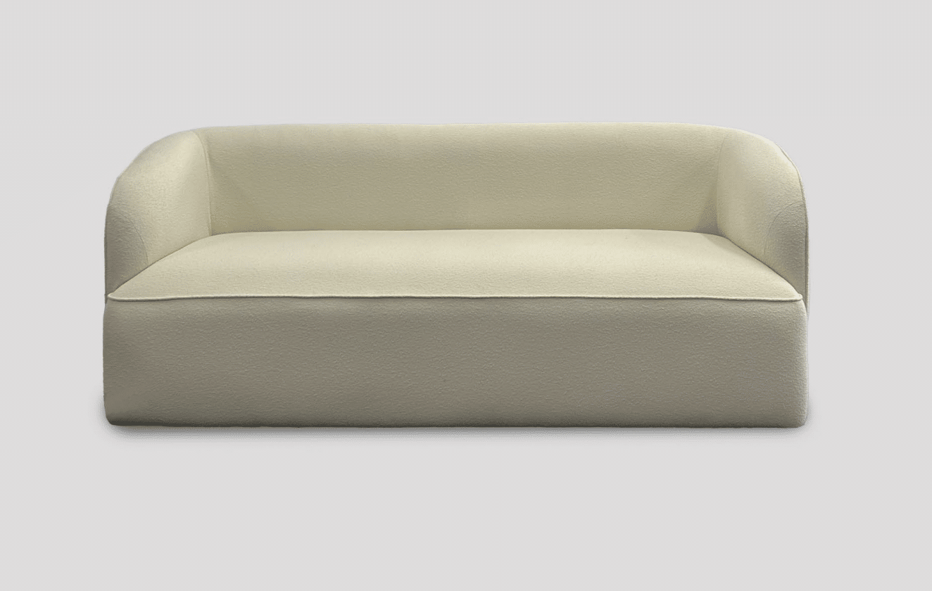 BRUNO SOFa size 3 seats white